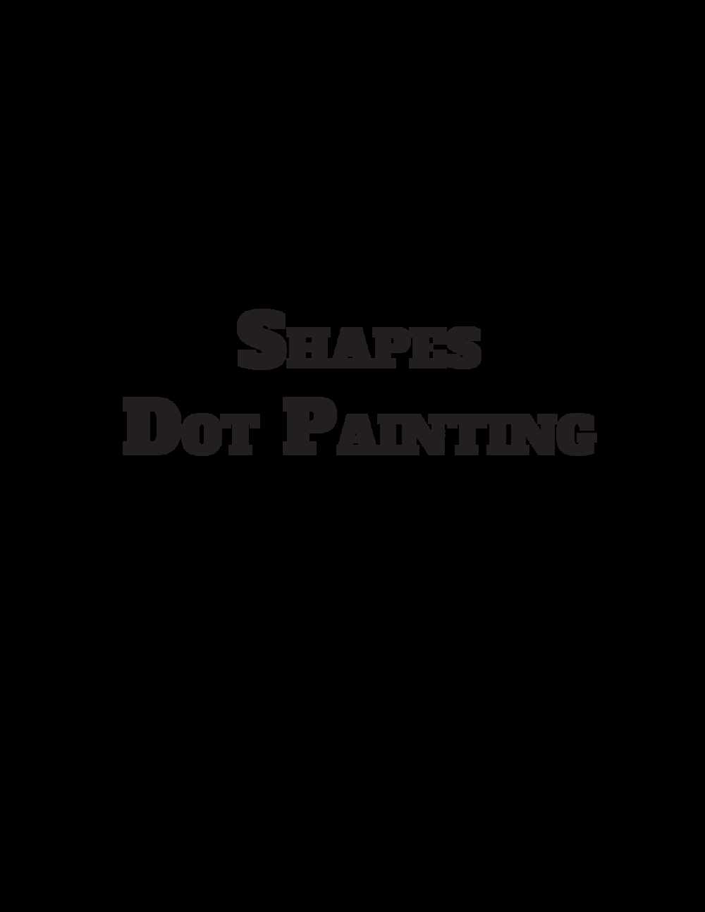 Shape dot painting